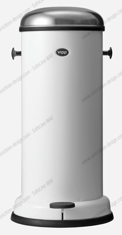 Pedal bin 18L WHITE Vipp SINGLE PIECES